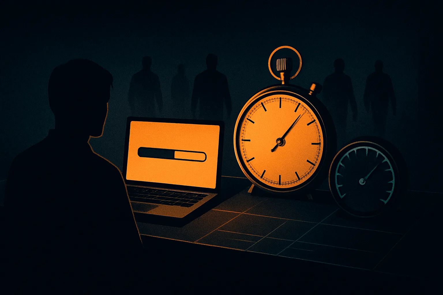 Скорость загрузки сайта: секундомер, Core Web Vitals и график конверсии